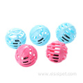 spot single color hollow plastic big bell toys